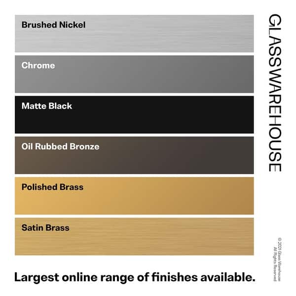 Glass Warehouse 78" x 40.25" Frameless Shower Door Glass Hinge Bed